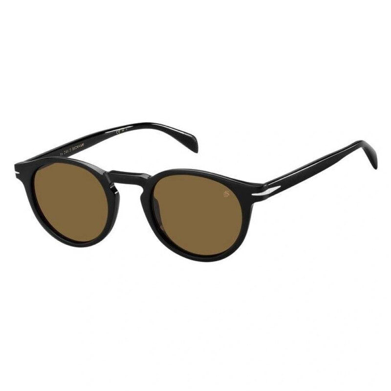 Brown Oval Men's Sunglasses