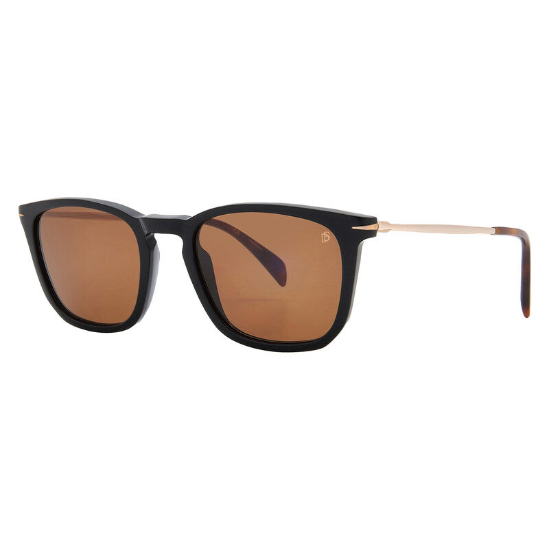 Brown Square Men's Sunglasses