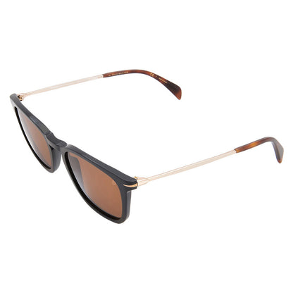 Brown Square Men's Sunglasses
