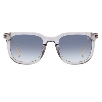 Dark Blue Shaded Square Men's Sunglasses