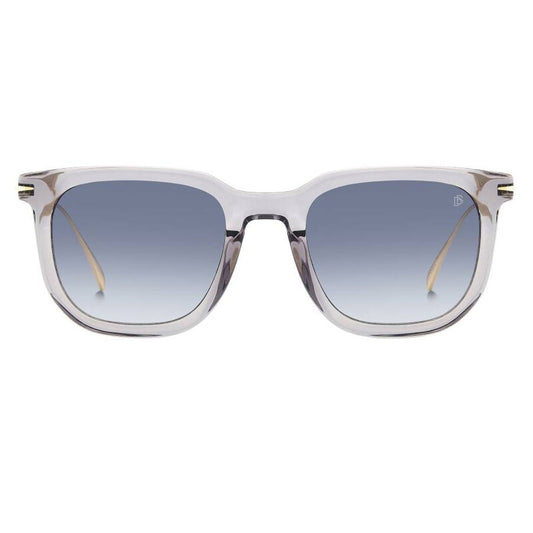 Dark Blue Shaded Square Men's Sunglasses
