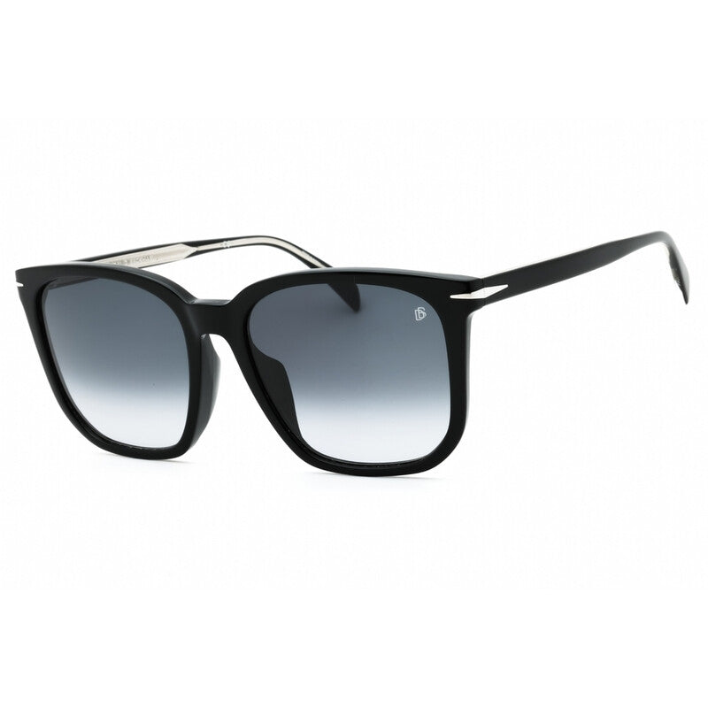 Dark Grey Gradient Square Men's Sunglasses