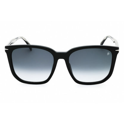Dark Grey Gradient Square Men's Sunglasses