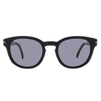 Grey Oval Men's Sunglasses