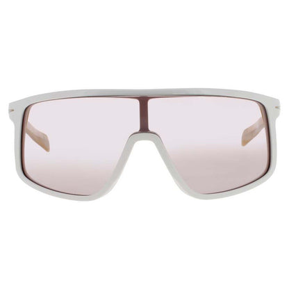 Men's Beige Rectangular Sunglasses