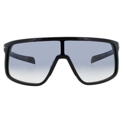 Men's Black Rectangular Sunglasses