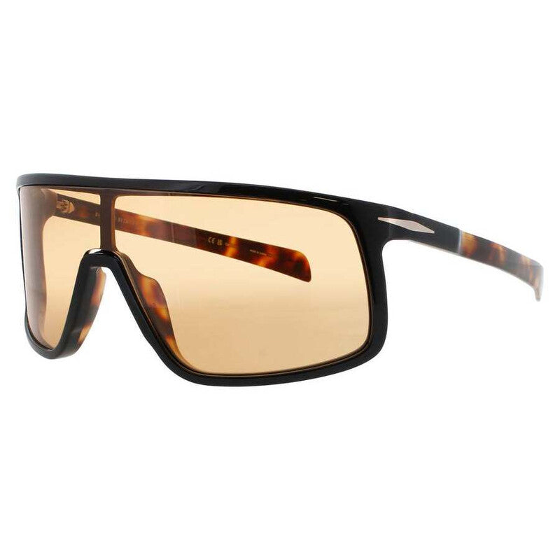 Men's Black Rectangular Sunglasses
