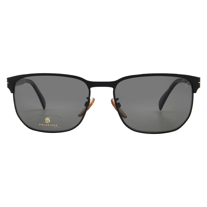 Polarized Grey Pilot Men's Sunglasses
