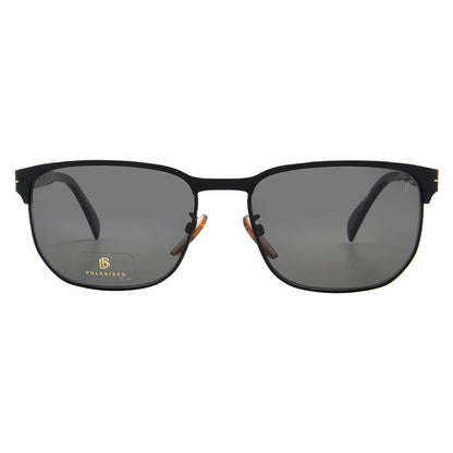 Polarized Grey Pilot Men's Sunglasses