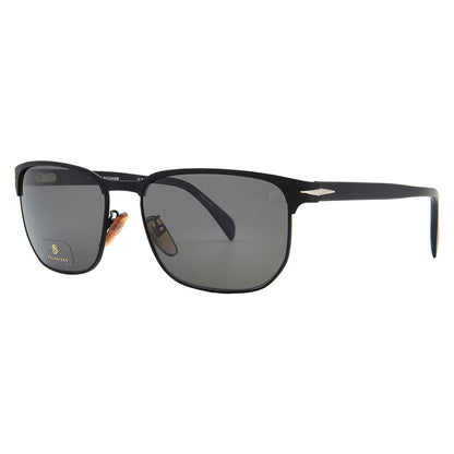 Polarized Grey Pilot Men's Sunglasses