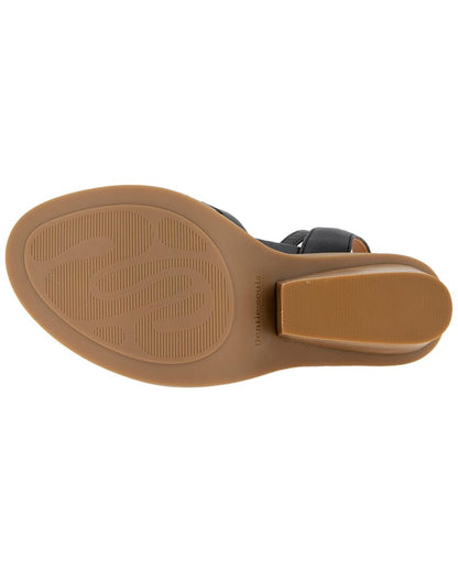 by kenneth cole nadia leather wedge