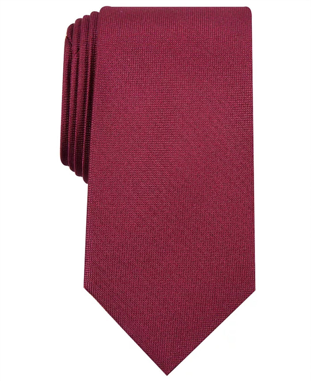 men's elegant tie in burgundy