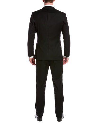 2pc slim fit wool suit