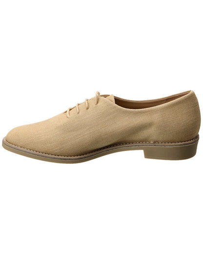 lace-up canvas loafer