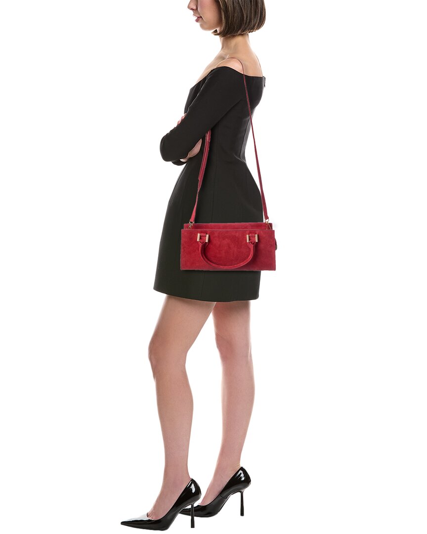 rosalind suede handbag