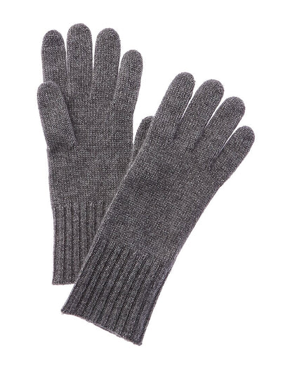 lurex cashmere gloves