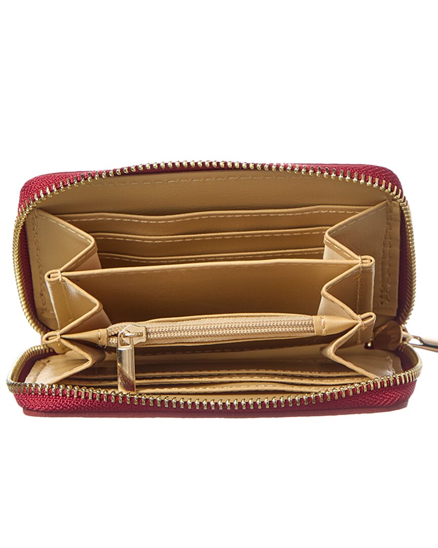 jamie zip leather wallet
