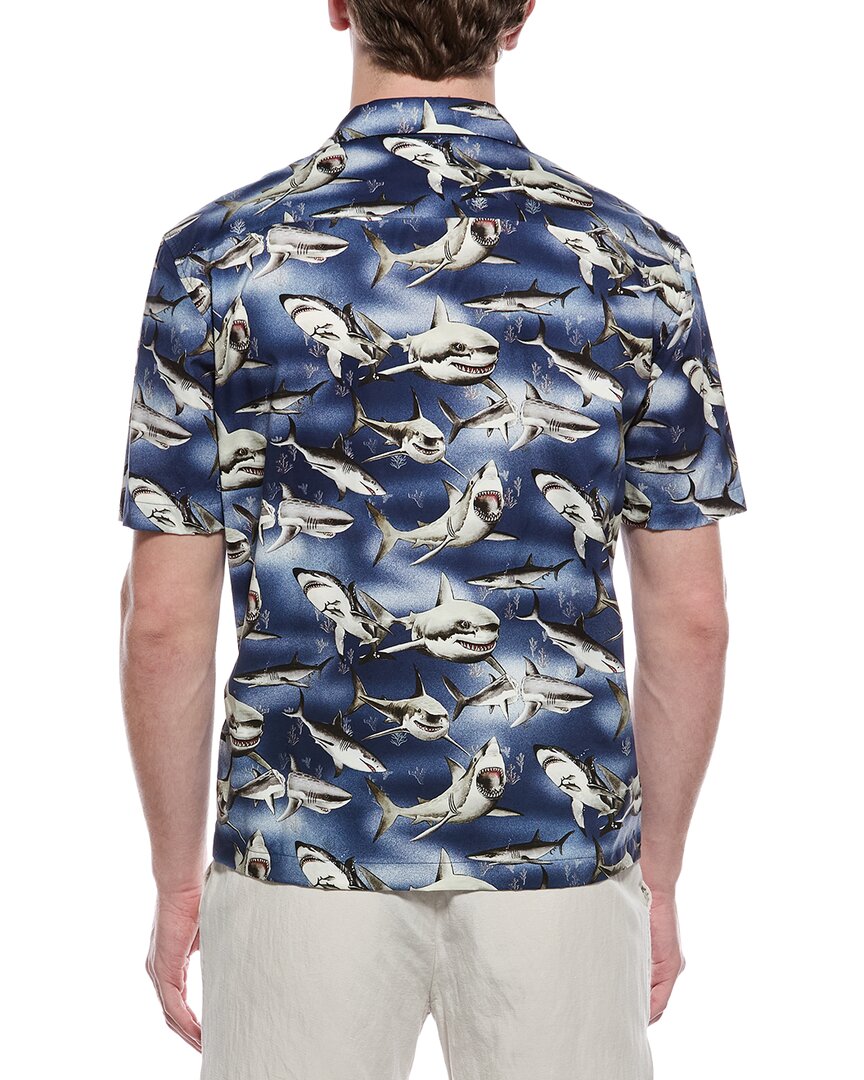 shark print shirt