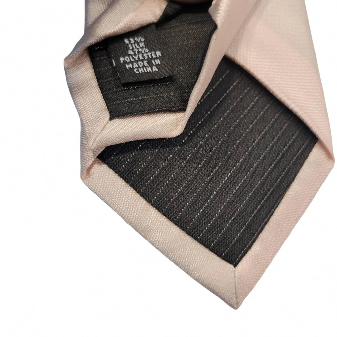 men's silk-blend designer tie in blush