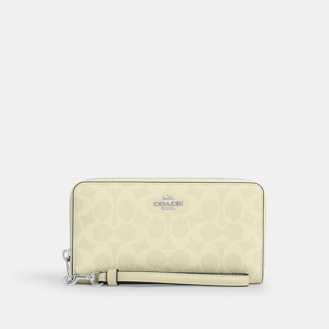 long zip around wallet in signature canvas