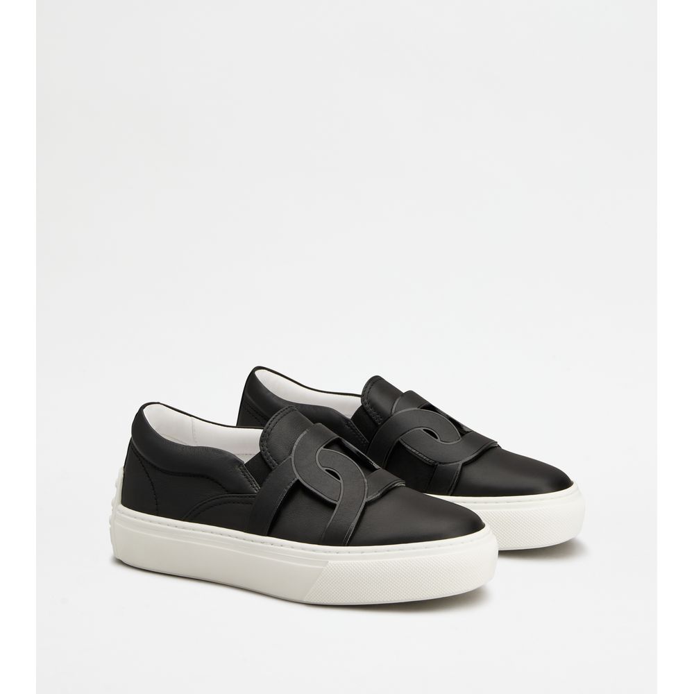 kate slip-ons in leather