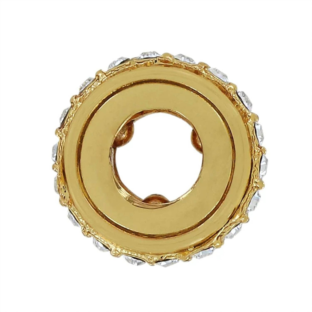 stardust stopper bead charm in gold