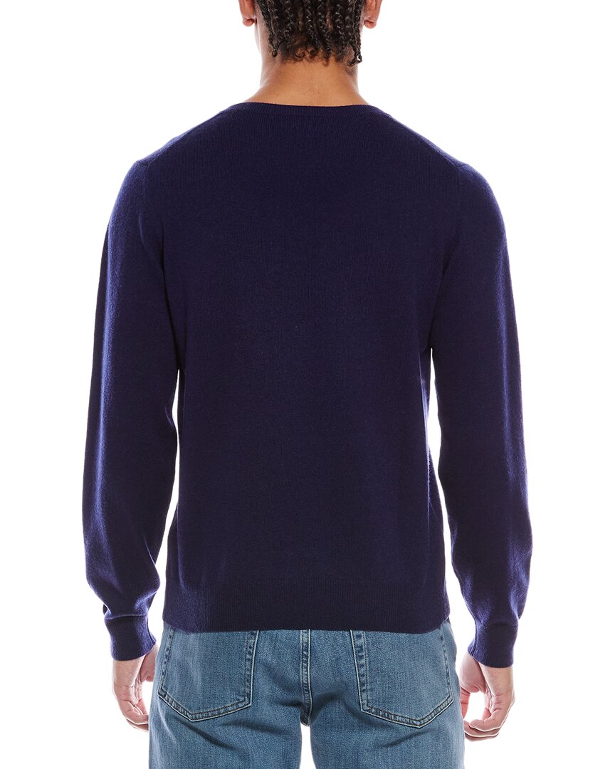 american flag wool & cashmere-blend crewneck sweater
