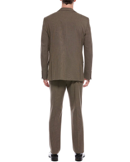 micro houndstooth suit