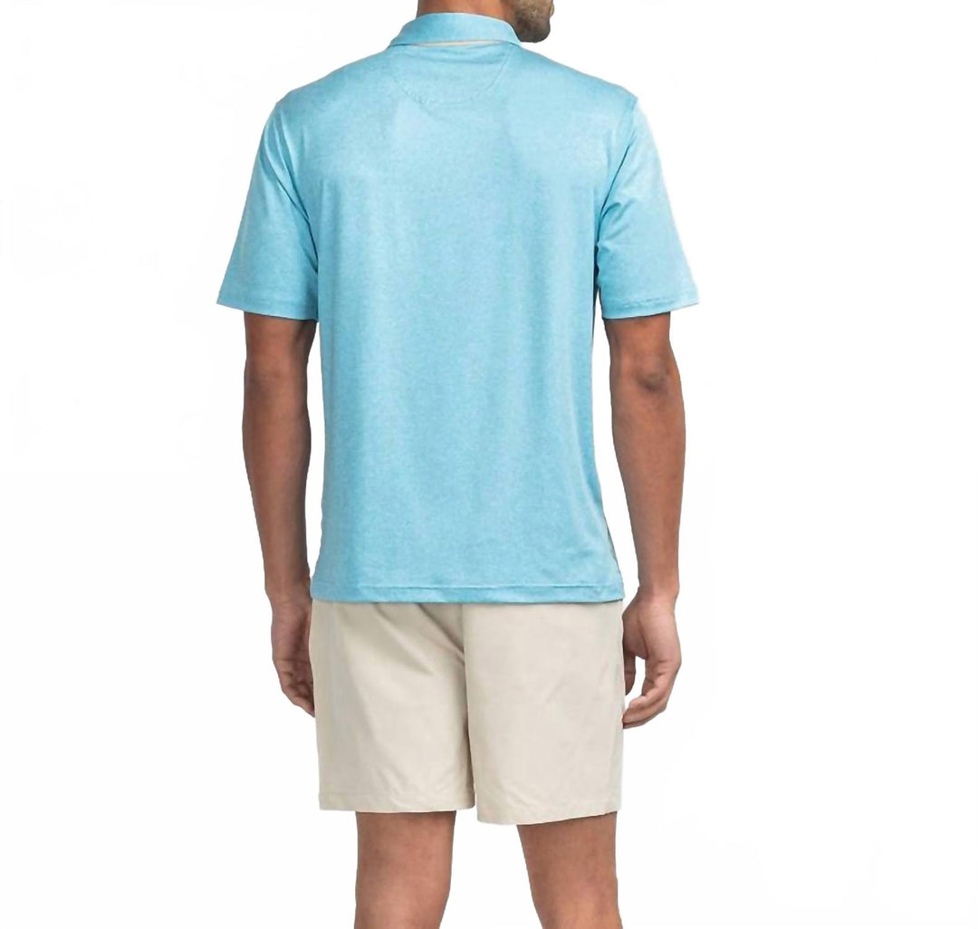 grayton heather polo in maui wowie