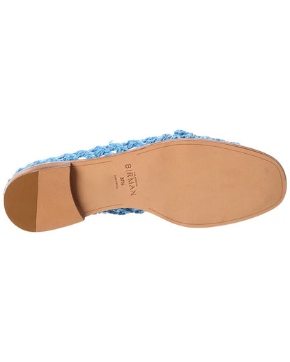 clarita raffia flat