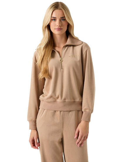 rene half-zip pullover