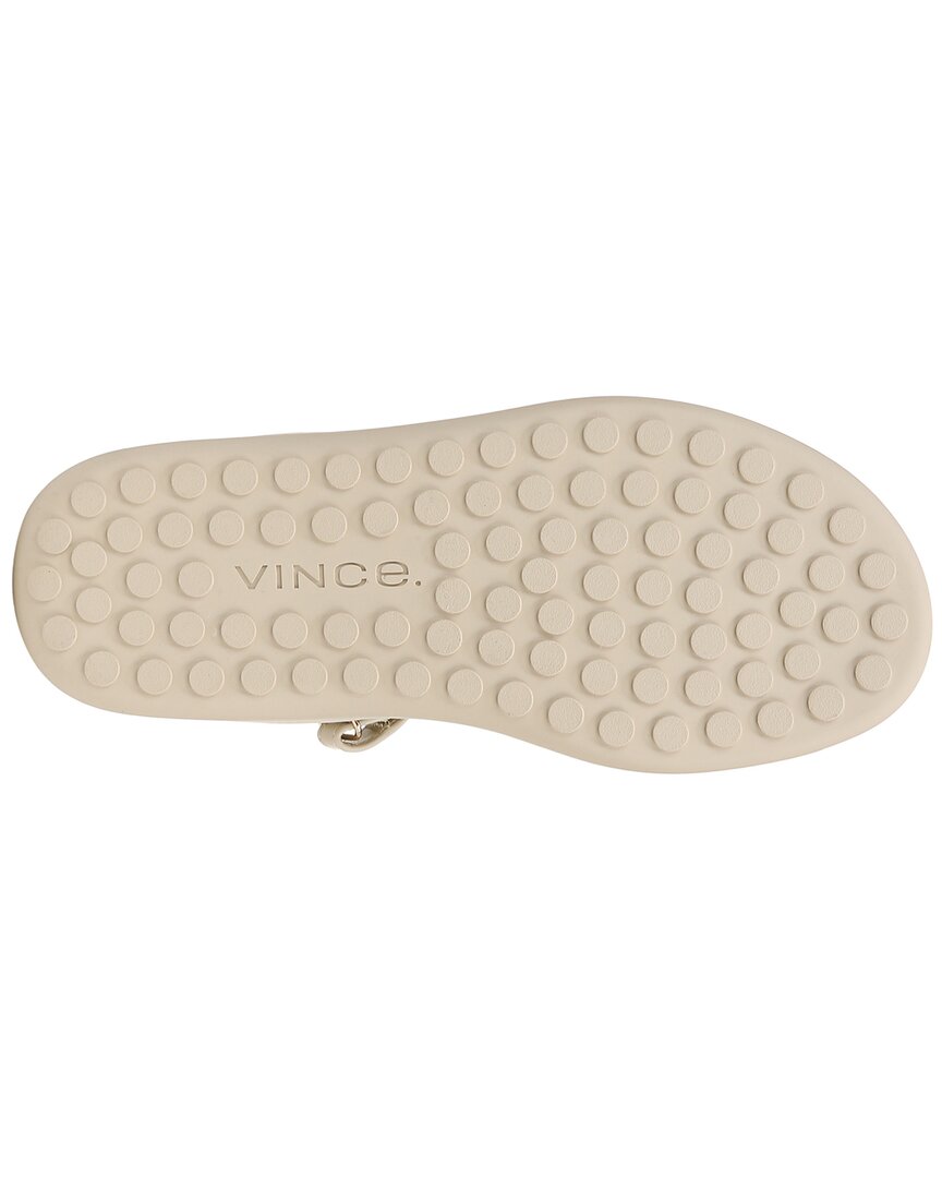summer leather-trim sandal