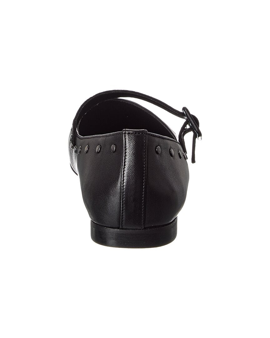 elissa leather flat