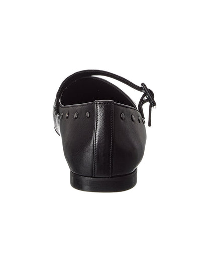 elissa leather flat