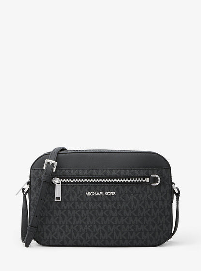 jet set large logo crossbody bag