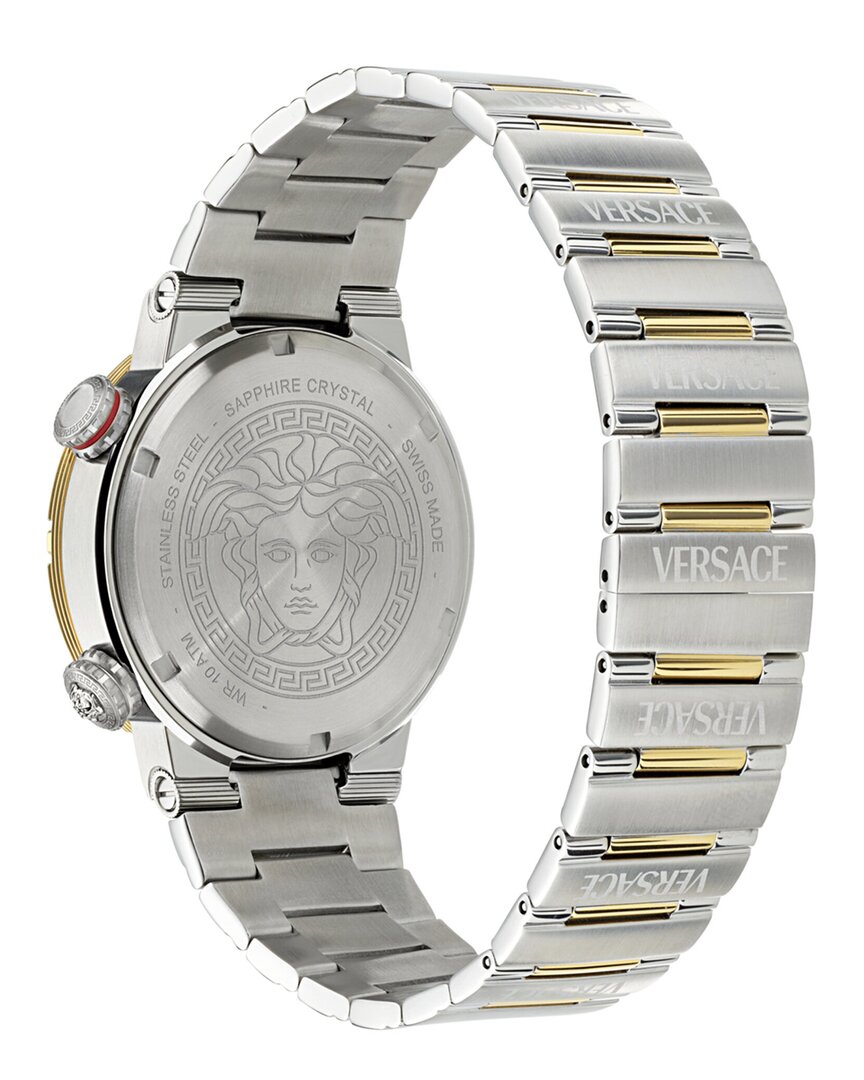 men's greca logo diver watch