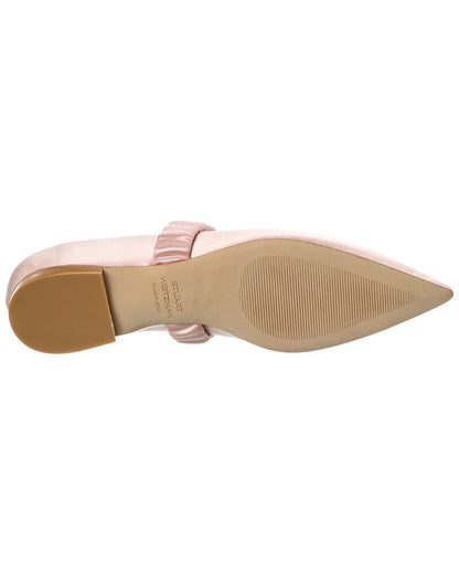 maxine satin ballet flat