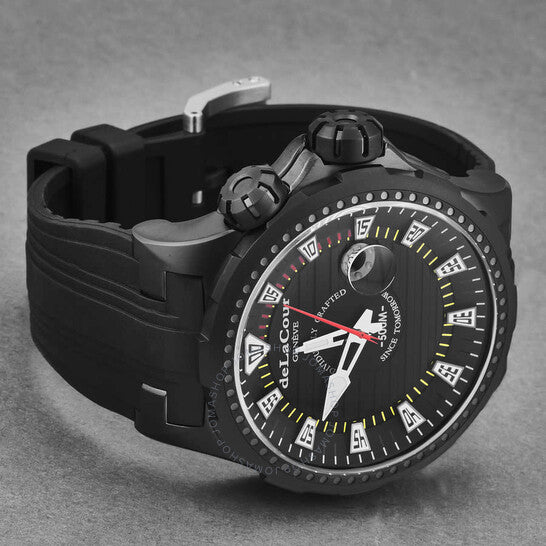 Delacour, Promess Automatic Black Dial Men's Watch