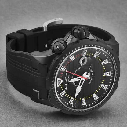 Delacour, Promess Automatic Black Dial Men's Watch