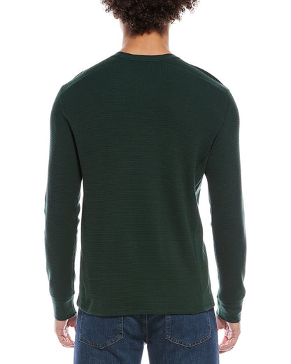 thermal crewneck sweatshirt
