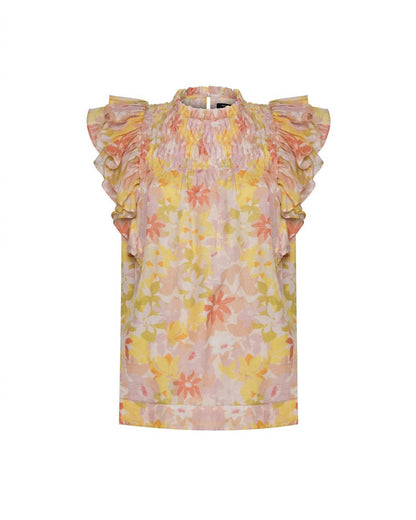 joyce top in vintage bloom light