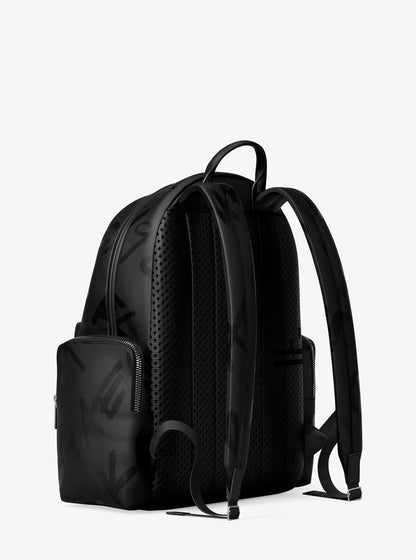 prescott large printed nylon backpack