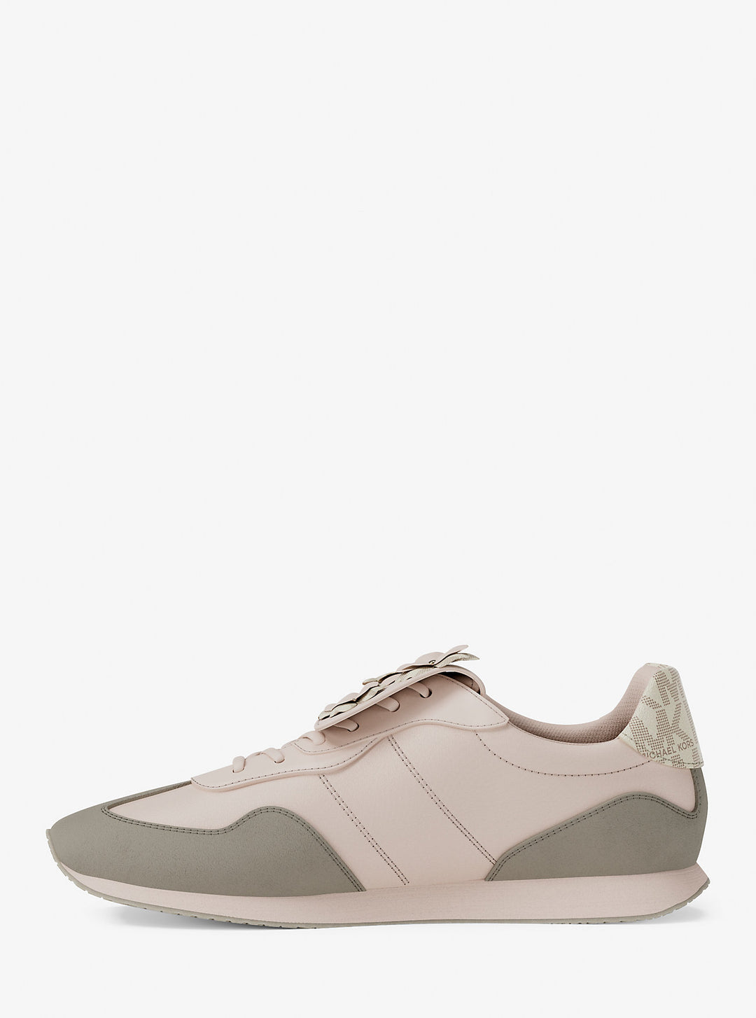 essex embellished mixed-media trainer