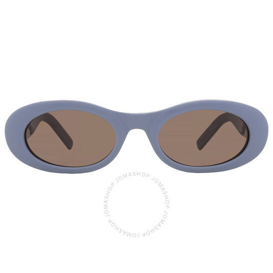 نظارة شمسية رجالية ديور CD DIAMOND R11 بيضاوية بنية اللون