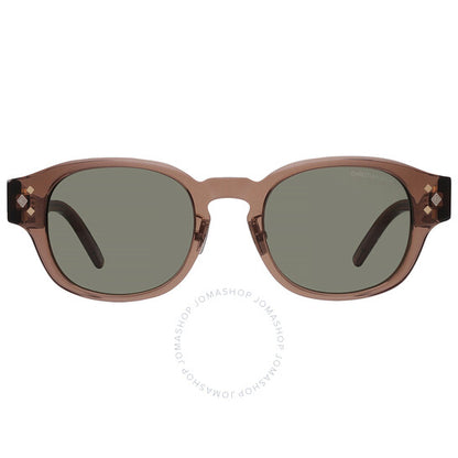 Dior, CD DIAMOND R2F Brown Oval Men's Sunglasses