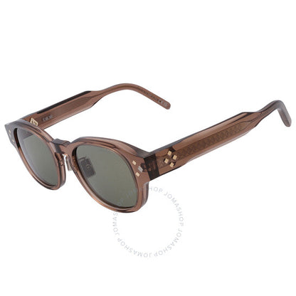 Dior, CD DIAMOND R2F Brown Oval Men's Sunglasses