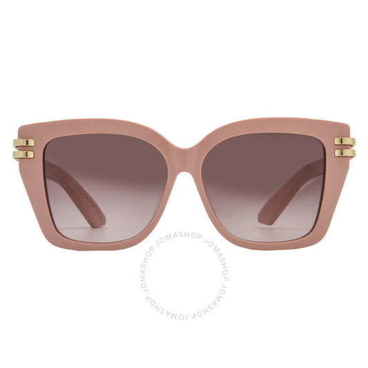 Dior, CDIOR S1F Brown Square Ladies Sunglasses