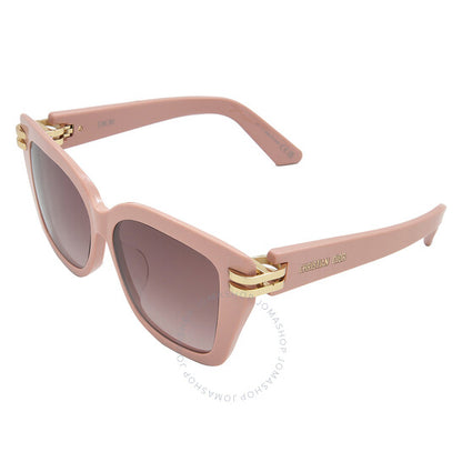 Dior, CDIOR S1F Brown Square Ladies Sunglasses