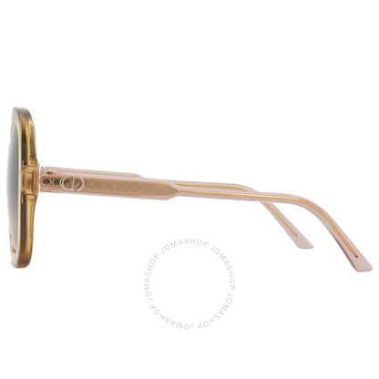 Dior, DIORHIGHLIGHT S1I Green Gradient Square Ladies Sunglasses