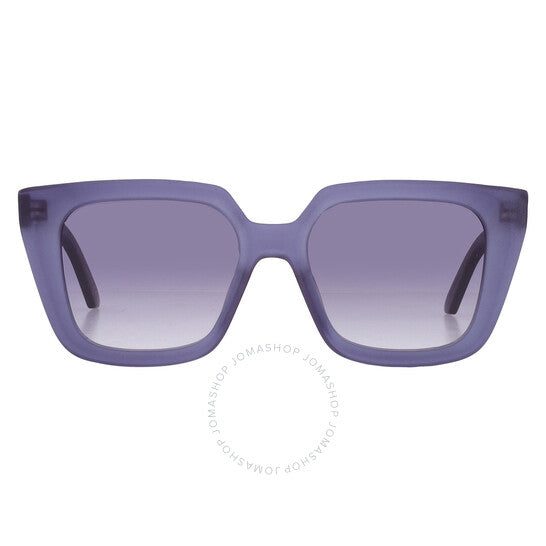 Dior, DIORMIDNIGHT S1I Blue Gradient Square Ladies Sunglasses
